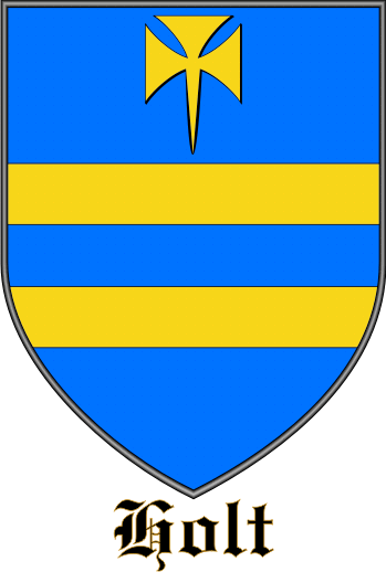 HOLT family crest