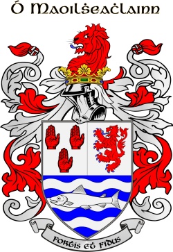 McLoughlin family crest