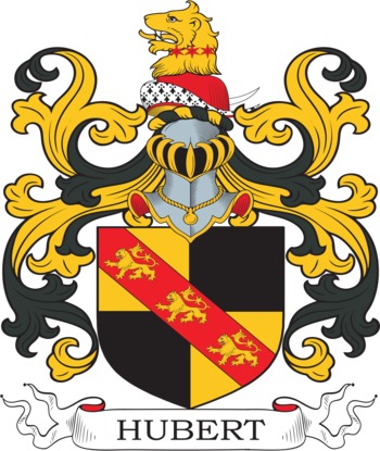 HUBERT family crest