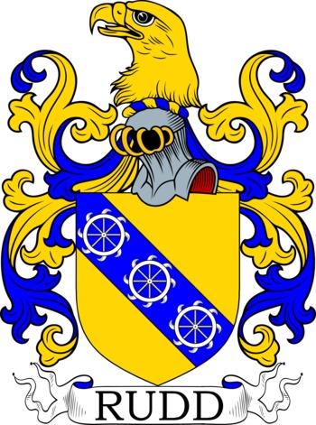 Rudd family crest