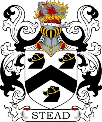 STEAD family crest