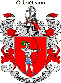 O'LOUGHLIN family crest